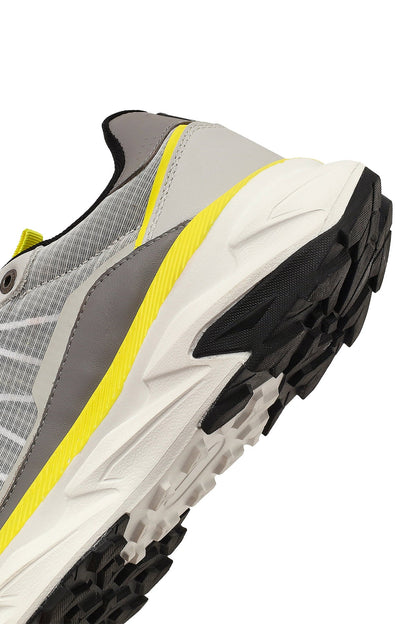 Derimod Studio Erkek Gri Bağcıklı Kalın Tabanlı Sneaker