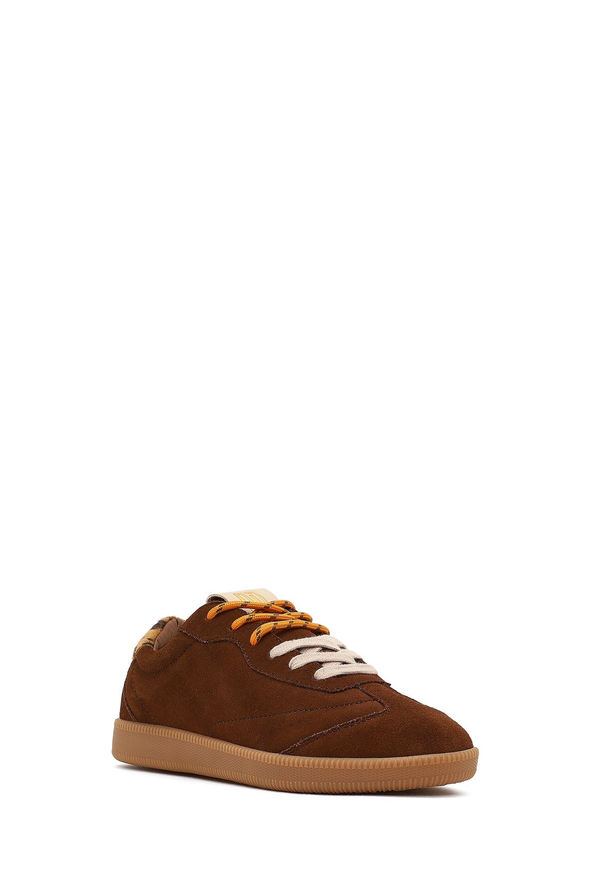 Derimod Studio Kadın Kahverengi Bağcıklı Süet Sneaker