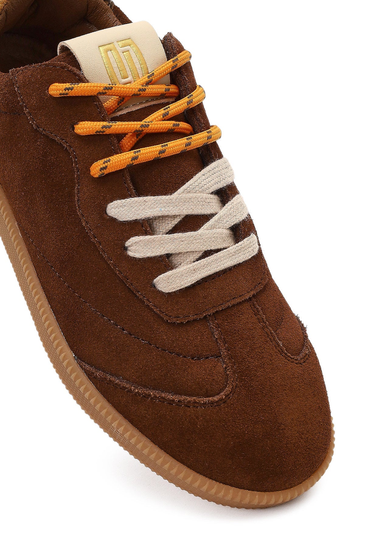 Derimod Studio Kadın Kahverengi Bağcıklı Süet Sneaker
