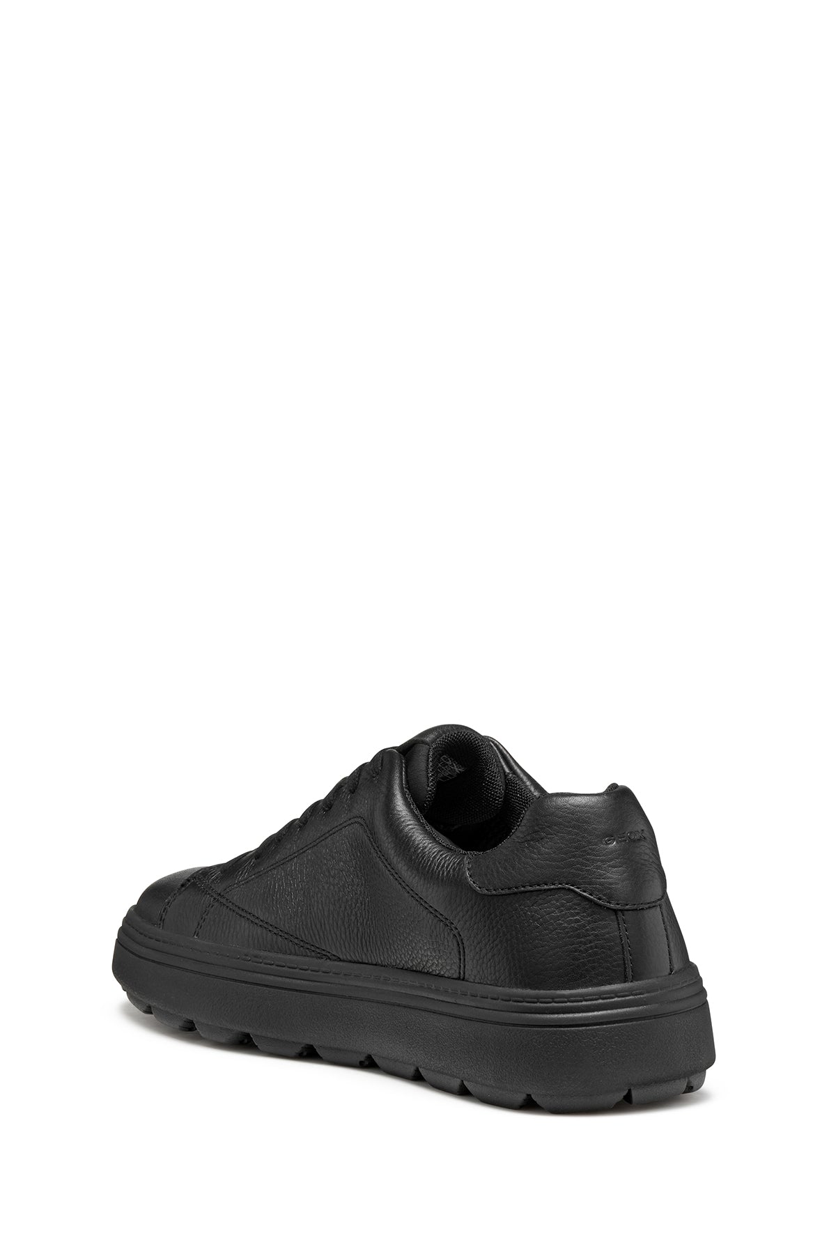 Geox Erkek Siyah U Spherıca Ecub-1.1 B Abx Bağcıklı Deri Sneaker