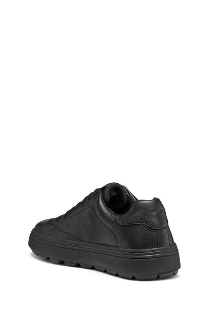 Geox Erkek Siyah U Spherıca Ecub-1.1 B Abx Bağcıklı Deri Sneaker