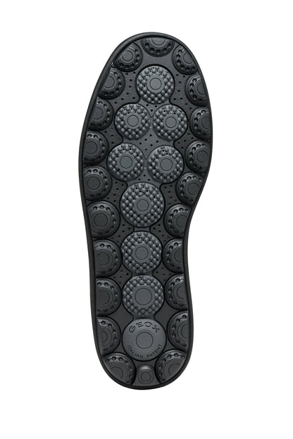 Geox Erkek Siyah U Spherıca Ecub-1.1 B Abx Bağcıklı Deri Sneaker