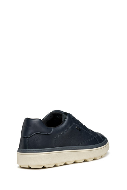 Geox Erkek Lacivert U Spherıca Ecub-1.1 B Abx Bağcıklı Deri Sneaker