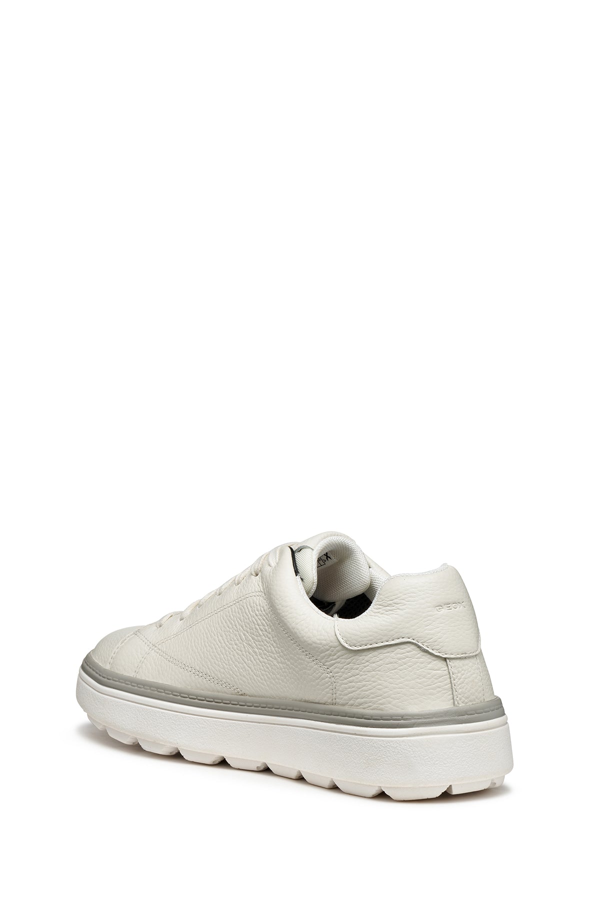 Geox Erkek Beyaz U Spherıca Ecub-1.1 B Abx Bağcıklı Deri Sneaker