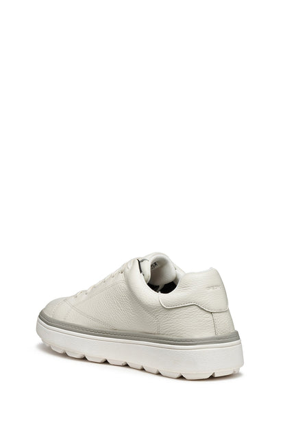 Geox Erkek Beyaz U Spherıca Ecub-1.1 B Abx Bağcıklı Deri Sneaker