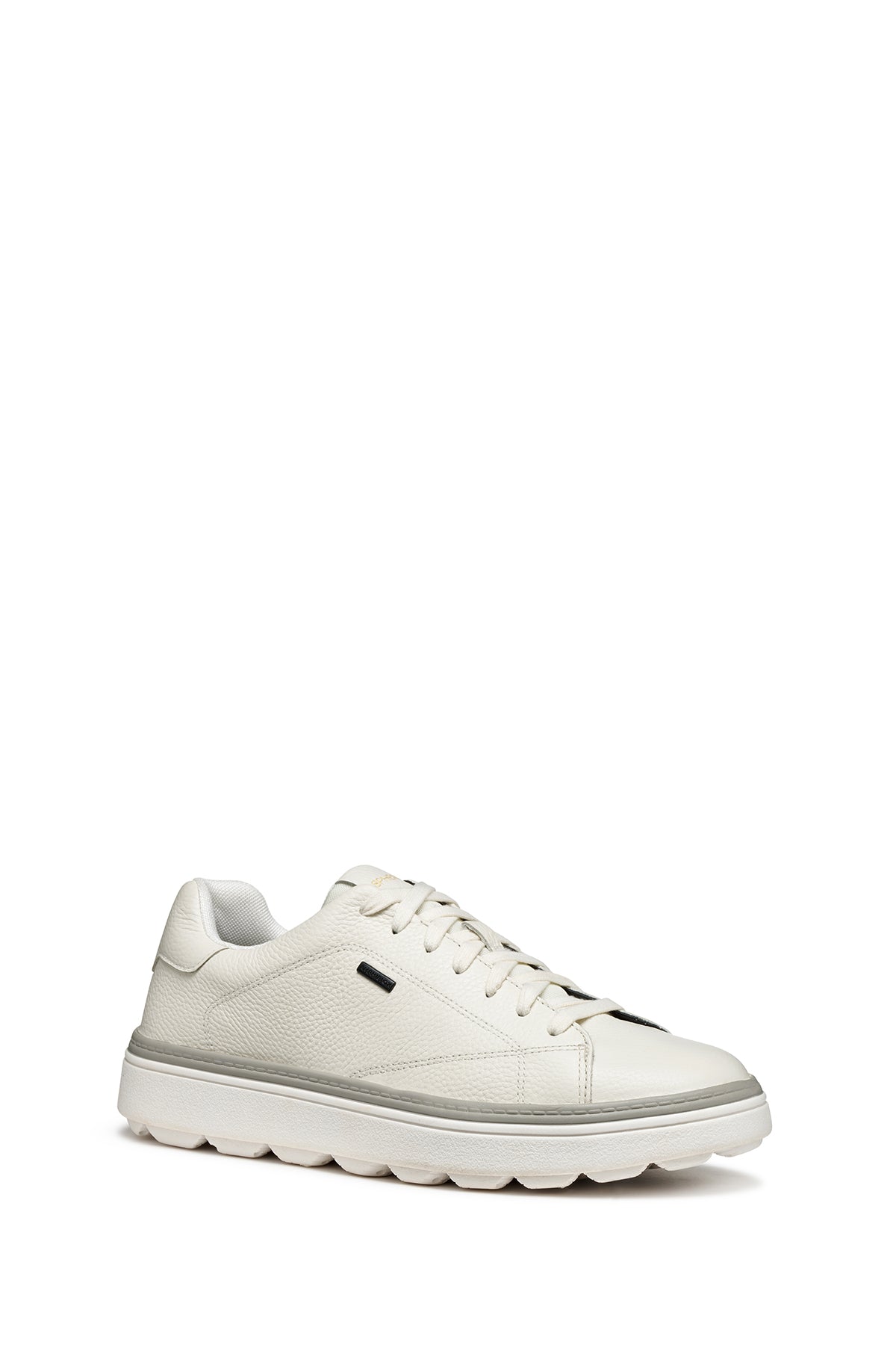 Geox Erkek Beyaz U Spherıca Ecub-1.1 B Abx Bağcıklı Deri Sneaker