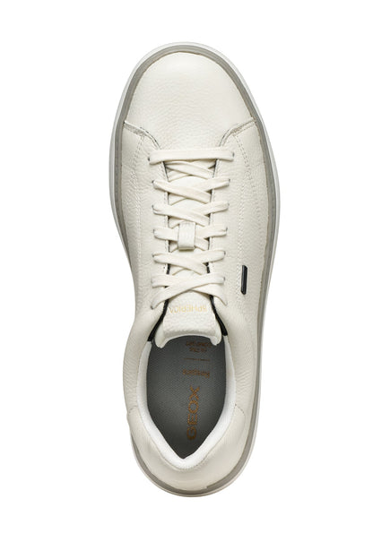 Geox Erkek Beyaz U Spherıca Ecub-1.1 B Abx Bağcıklı Deri Sneaker