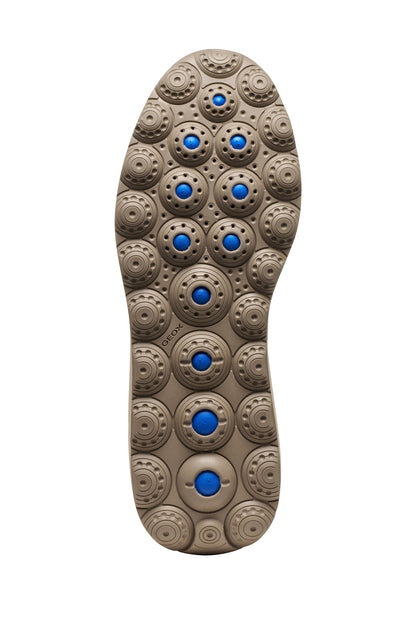 Geox Kadın Vizon D Spherıca Ec13 A - Nappa+sued Bağcıklı Dolgu Topuklu Deri Spor Sneaker