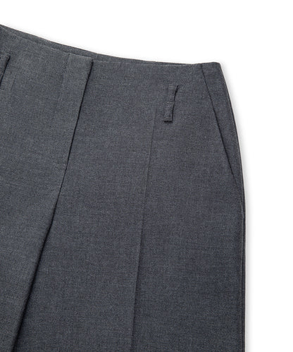 Kemerli Wide Leg Fit Pantolon