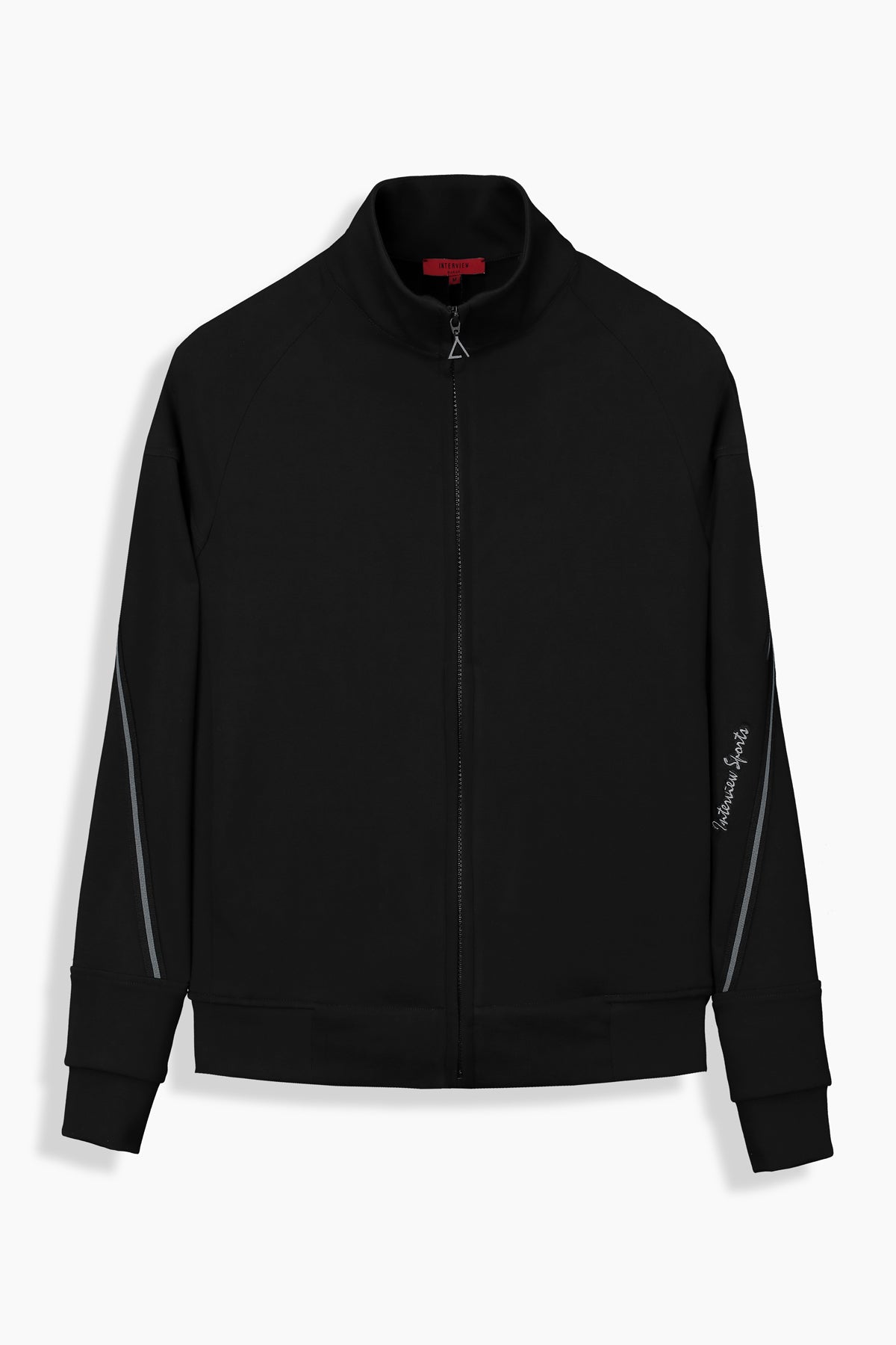 Fermuarlı Siyah Sweatshirt