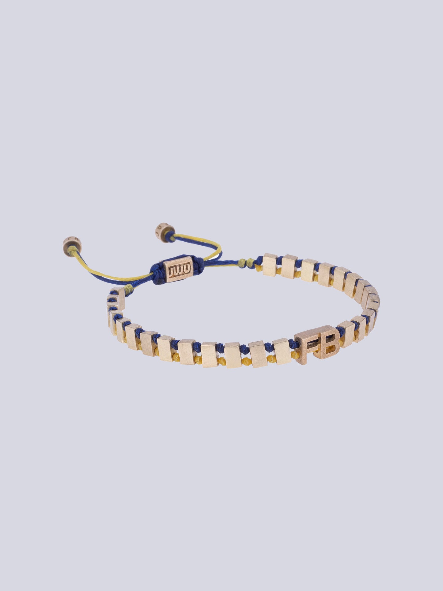 Fenerbahçe Bronz Fb Bir Ömür Sarı Lacivert Unisex Bileklik