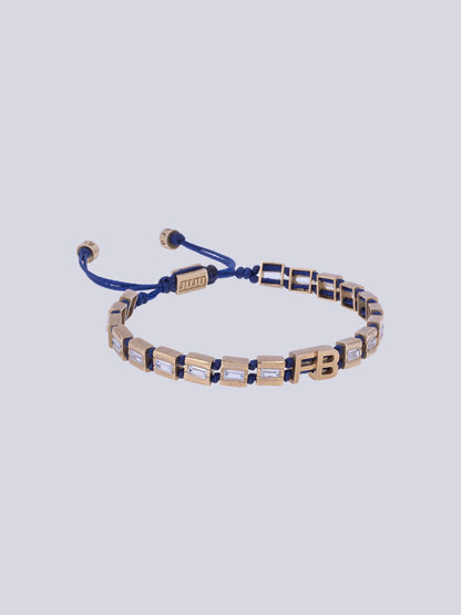 Fenerbahçe Bronz Fb Taşlı Unisex Bileklik