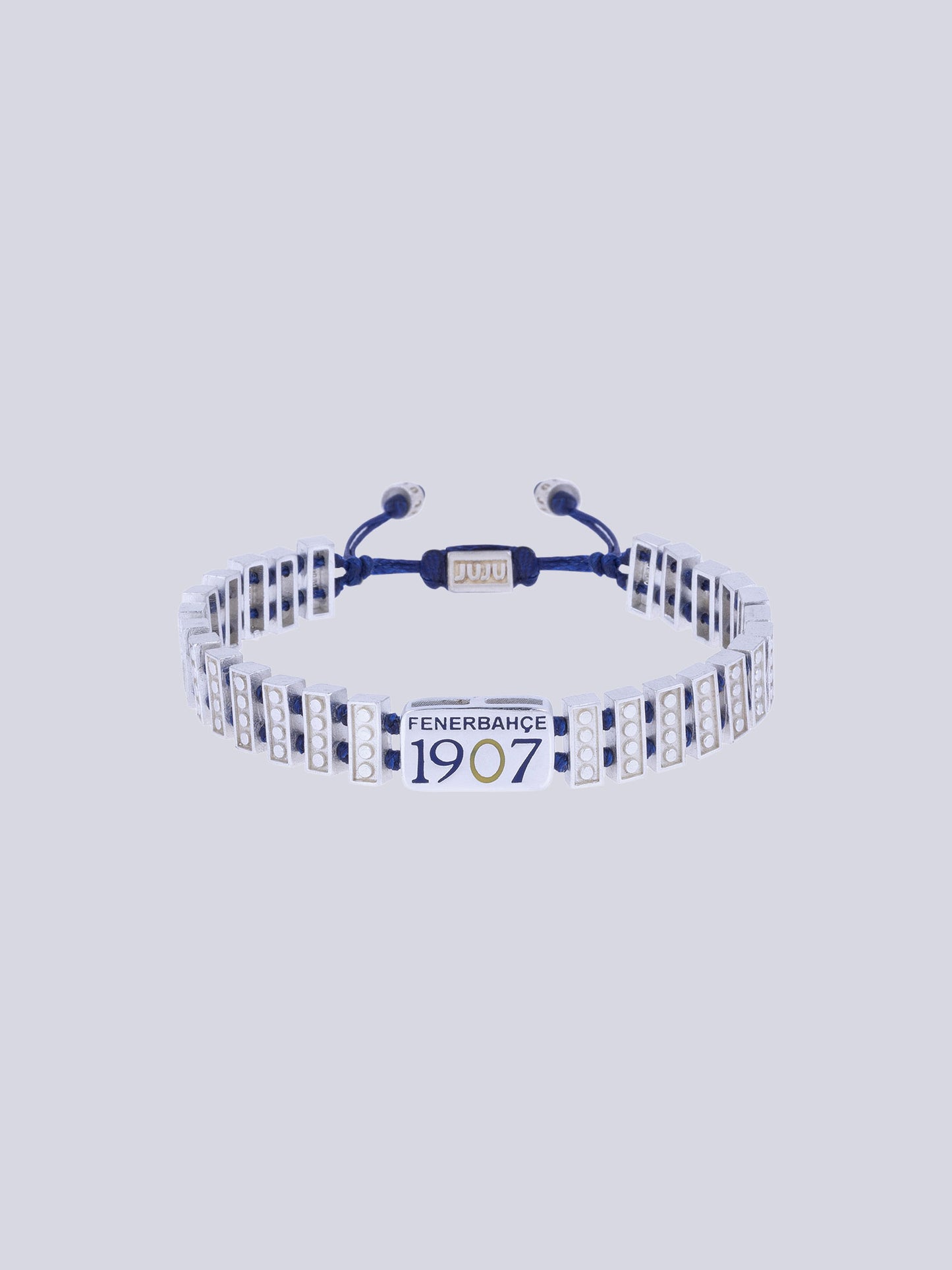 Fenerbahçe Gümüş 1907 Unisex Şans Bileklik