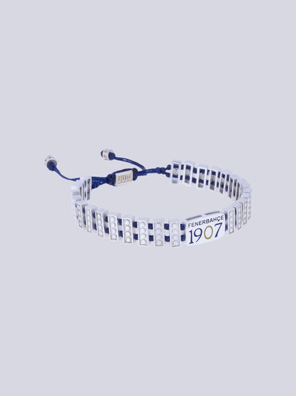 Fenerbahçe Gümüş 1907 Unisex Şans Bileklik