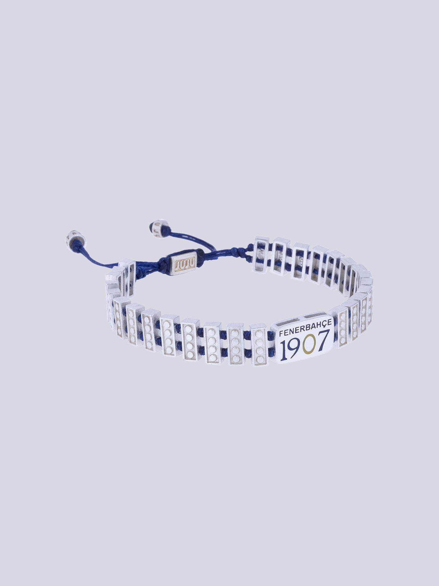 Fenerbahçe Gümüş 1907 Unisex Şans Bileklik