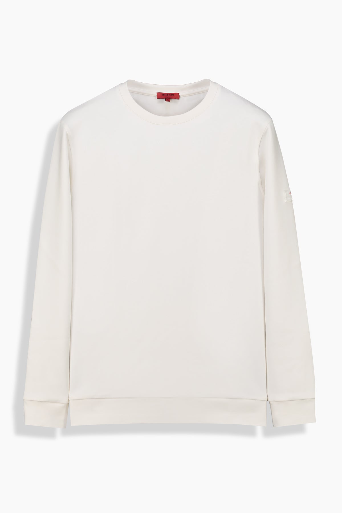 O Yaka Ekru Casual Sweatshirt
