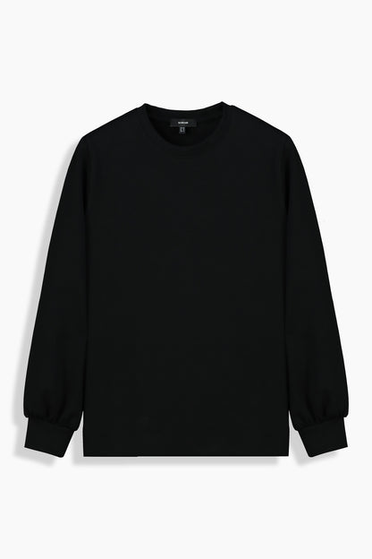 Iver Siyah Sweatshirt