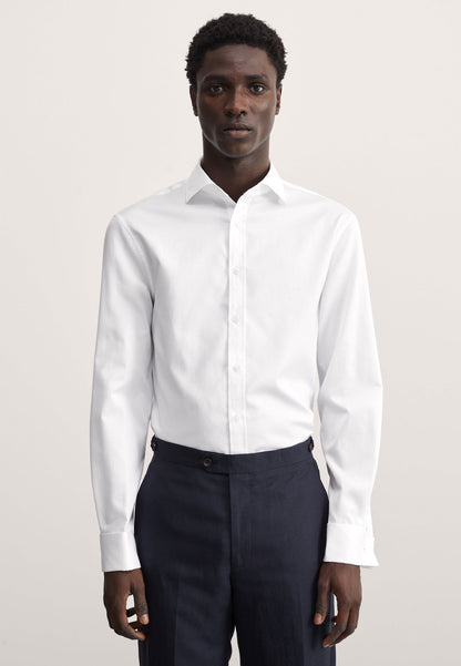 Saf Pamuklu Tailored Fit Gömlek