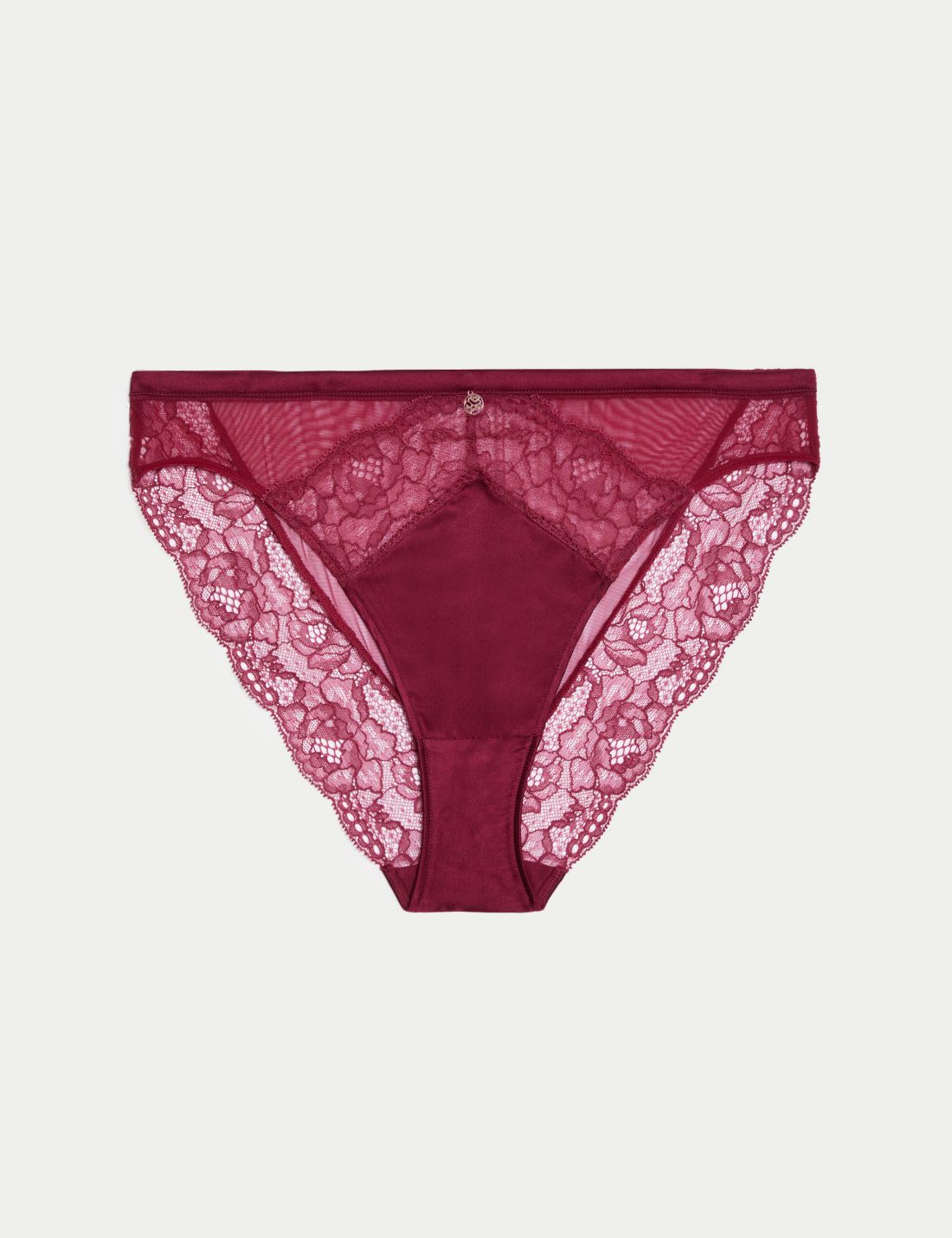 Dantel Detaylı High Leg Külot