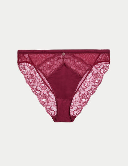 Dantel Detaylı High Leg Külot