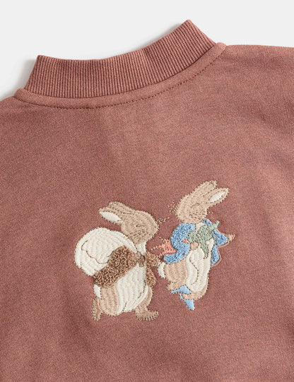 Peter Rabbit™ Pamuklu Bebek Eşofman Takımı
