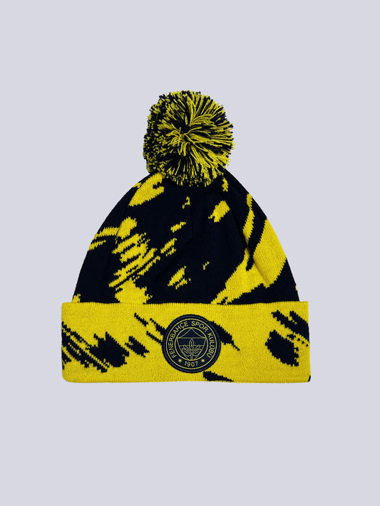 Fenerbahçe Sarı Lacivert Brush Çocuk Bere