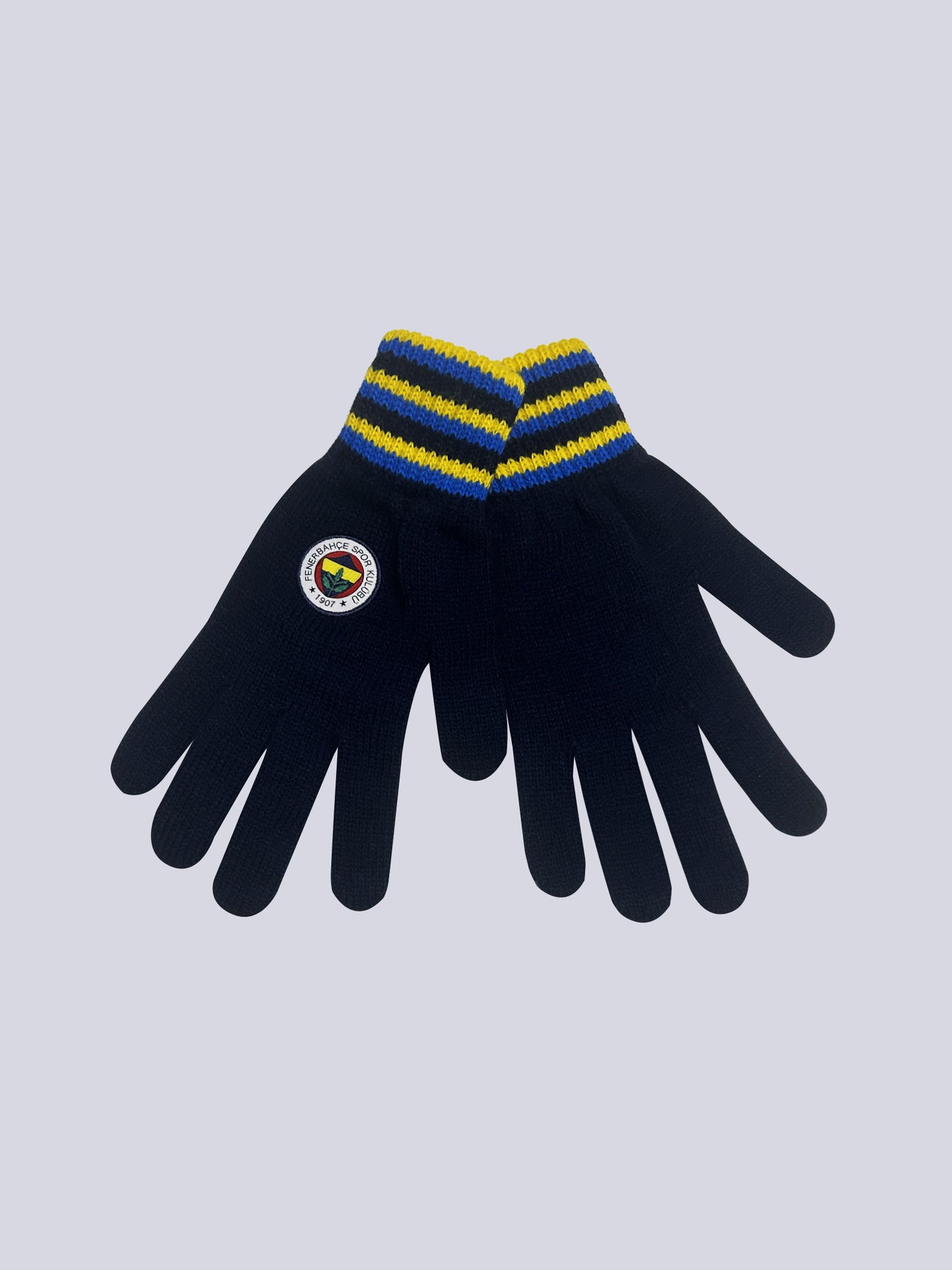 Fenerbahçe Lacivert 6 Renk Dokumalı Unisex Eldiven