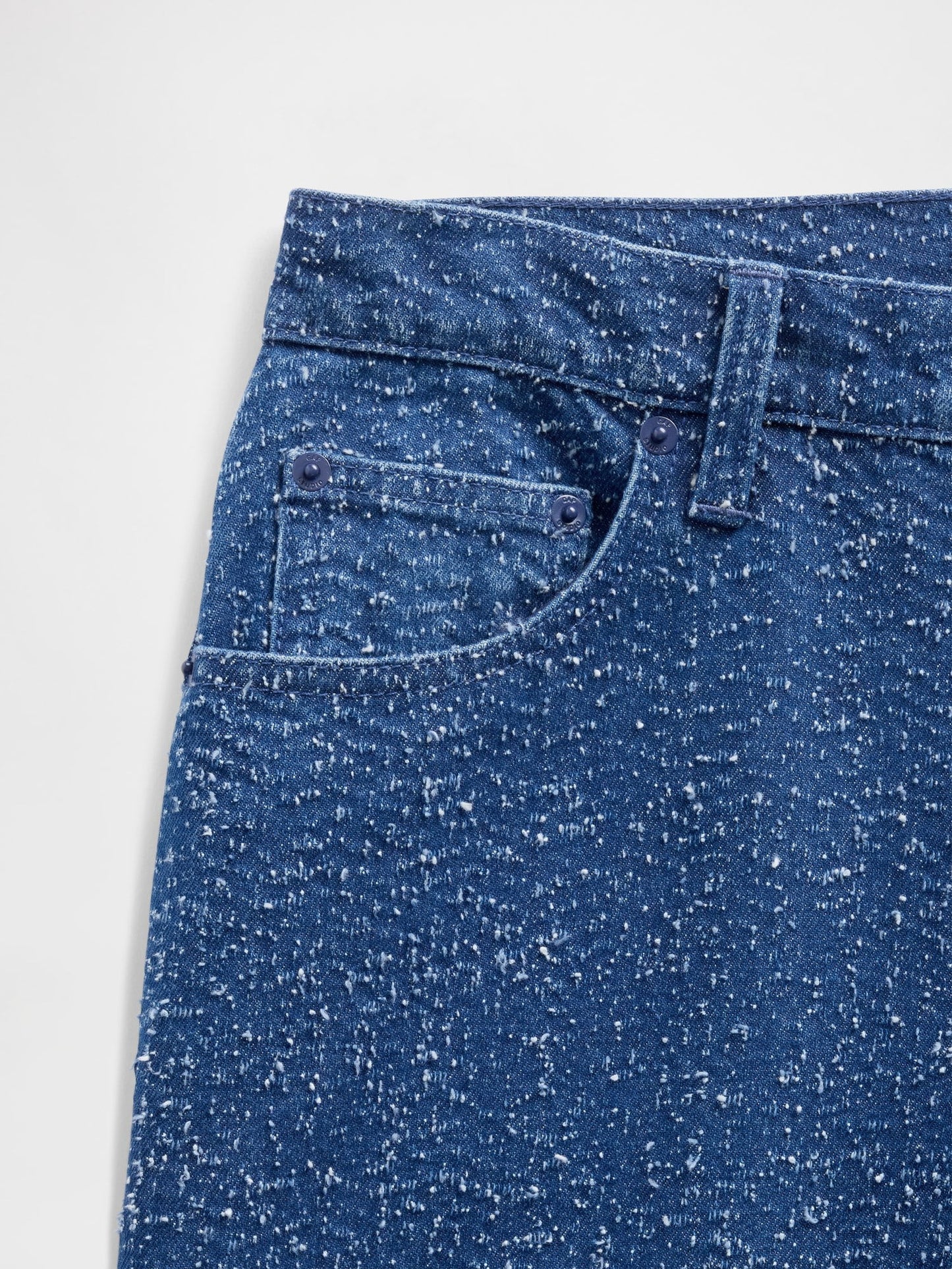 Mavi Gapstudio Low Rise Denim Tweed Loose Jean Pantolon