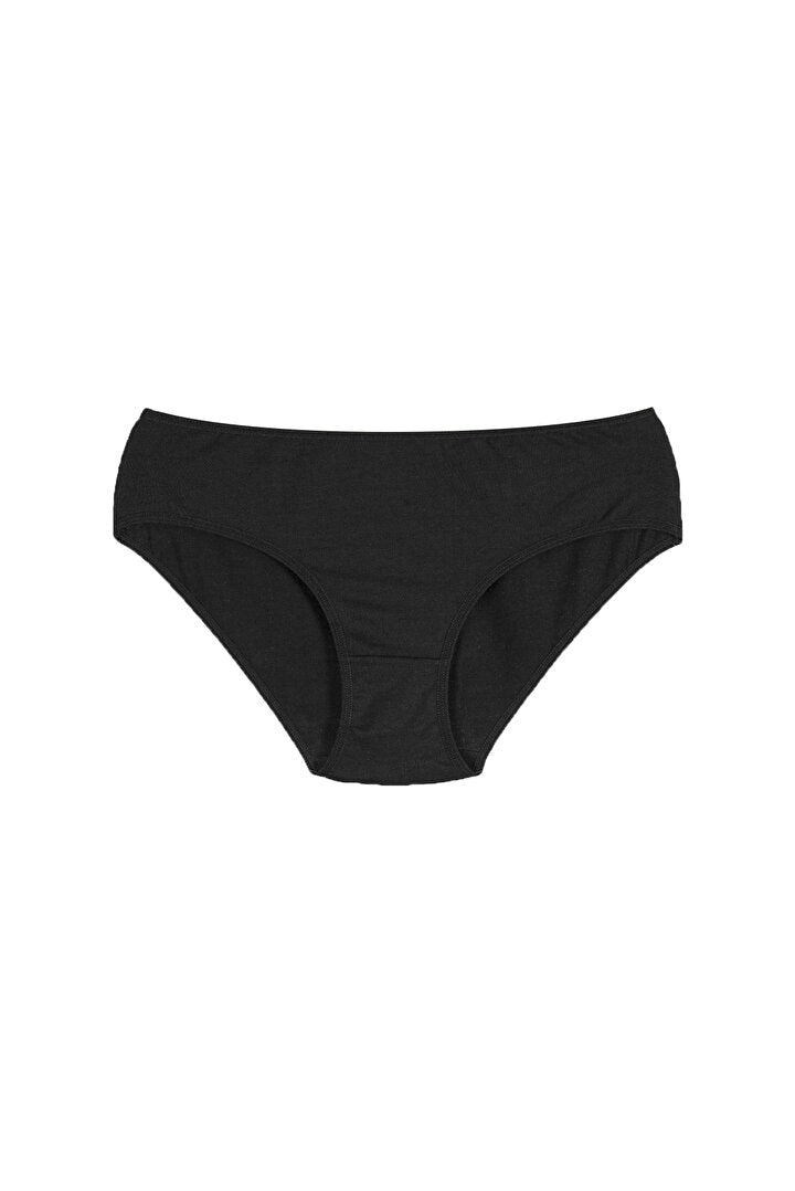Cover 3lü Pamuklu Siyah Slip Külot