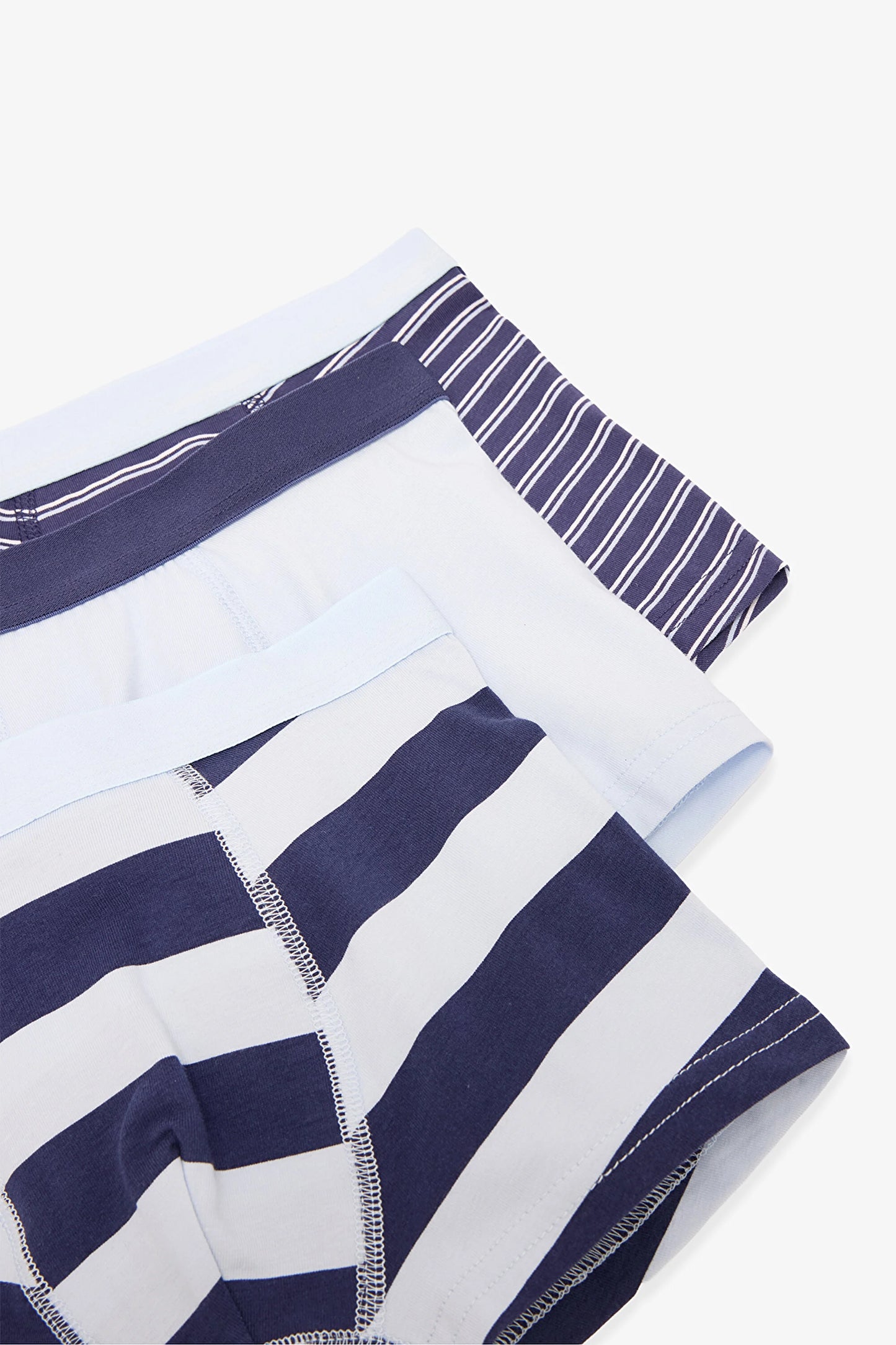 Erkek Çocuk Captain Line Çizgili 3'lü Boxer