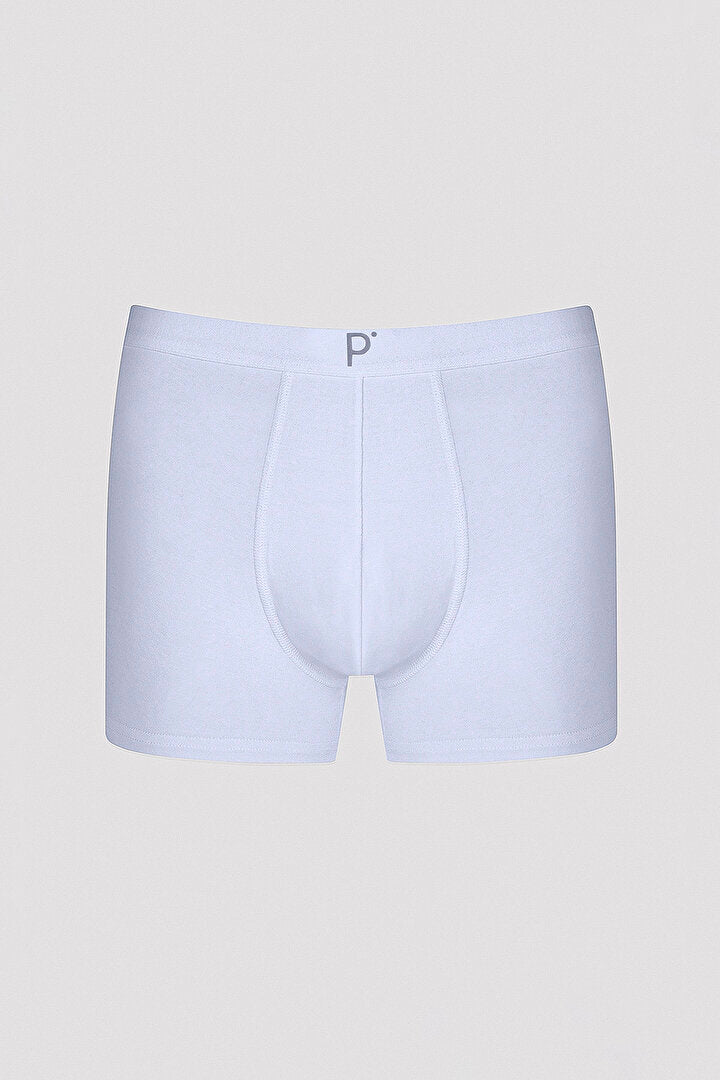 Erkek Pamuklu Blueish 3lü Boxer