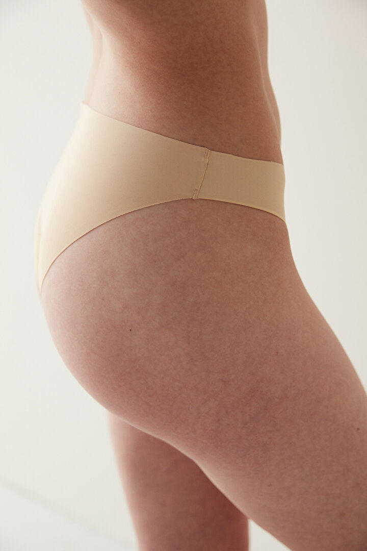 #izbırakmaz Smooth Ten Rengi Slip Külot