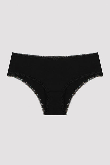 Daily Lace Pamuklu 3lü Gri Hipster Külot