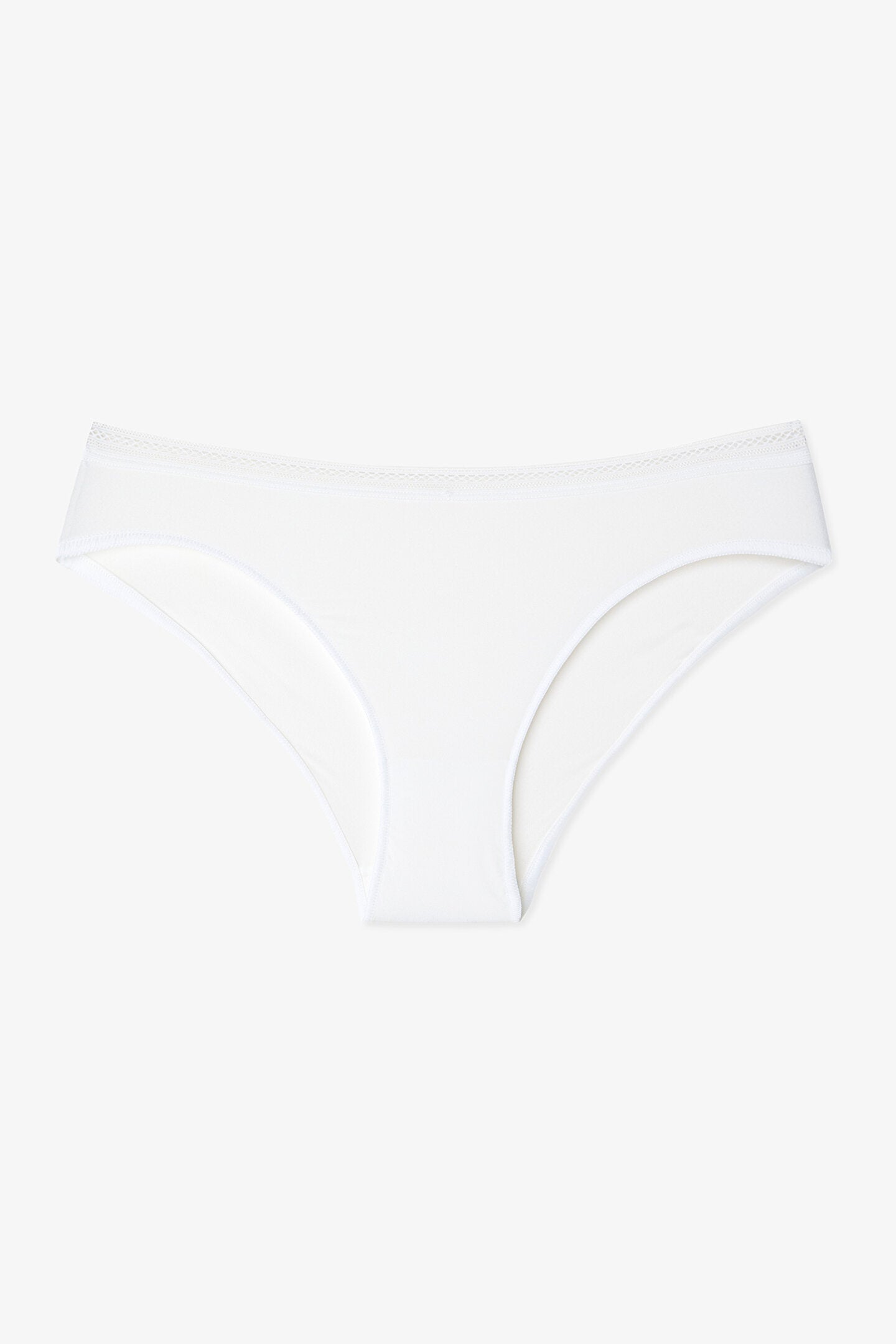 Optik Beyaz Easy Trim Normal Bel Slip Külot