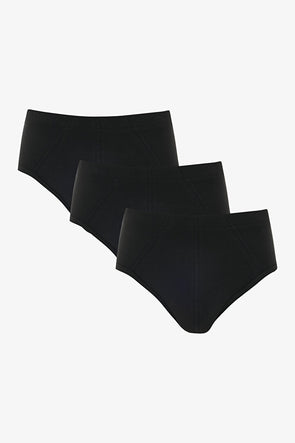 Erkek Basic Tape Siyah 3'lü Slip