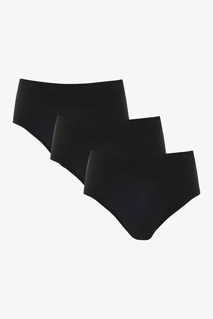 Erkek Basic Tape Siyah 3'lü Slip
