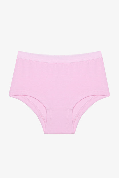 Kız Çocuk Basic Çok Renkli 3lü Hipster Külot