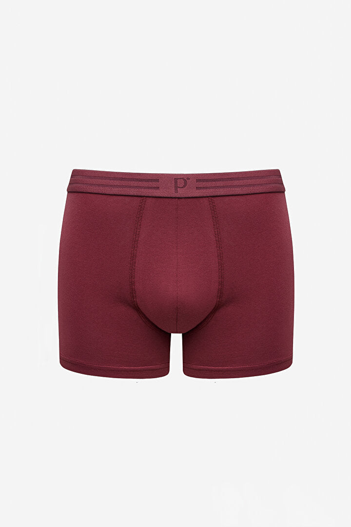 Erkek Pamuklu Basic Çok Renkli 3lü Boxer