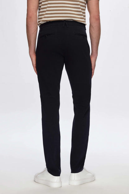 Damat Slim Fit Lacivert Chino Pantolon