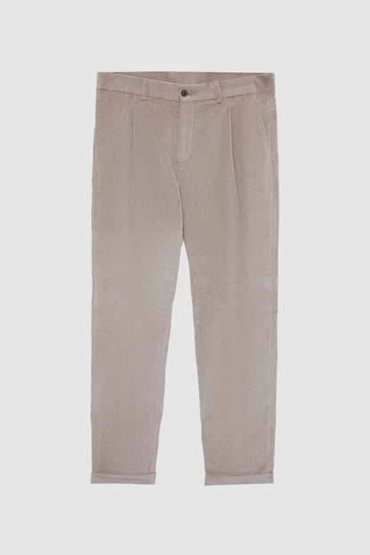 Damat Comfort Fit Vizon Kadife Pileli Kumaş Pantolon