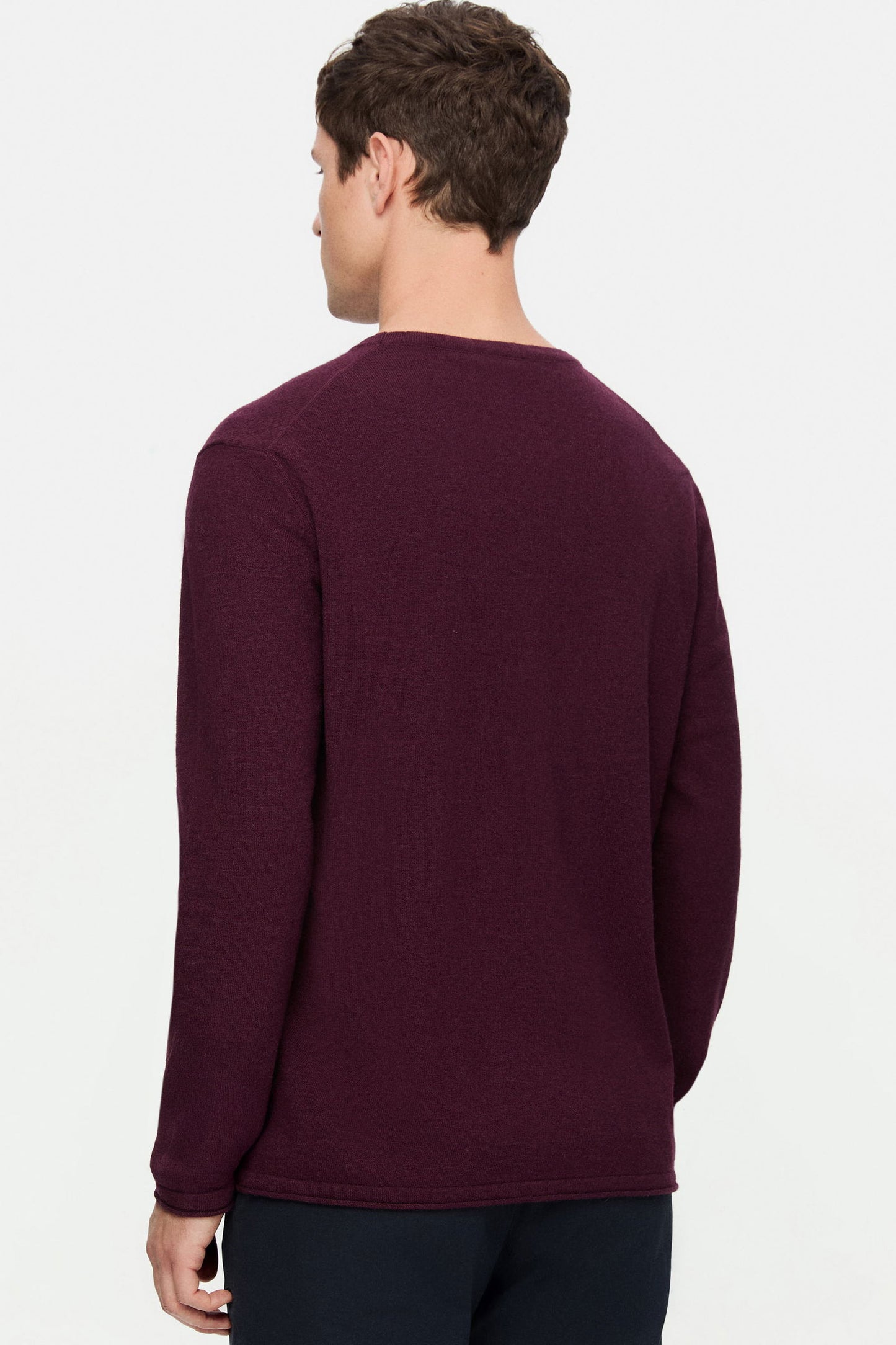 Damat Regular Fit Bordo Kazak