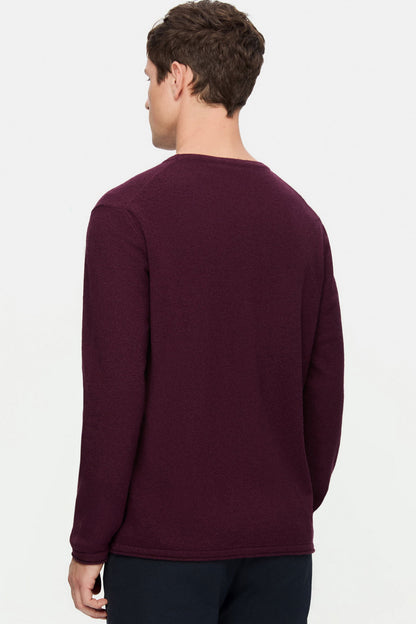Damat Regular Fit Bordo Kazak