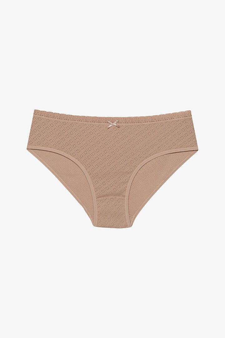 Soft Pointel Basic 3lü Çok Renkli Hipster Külot