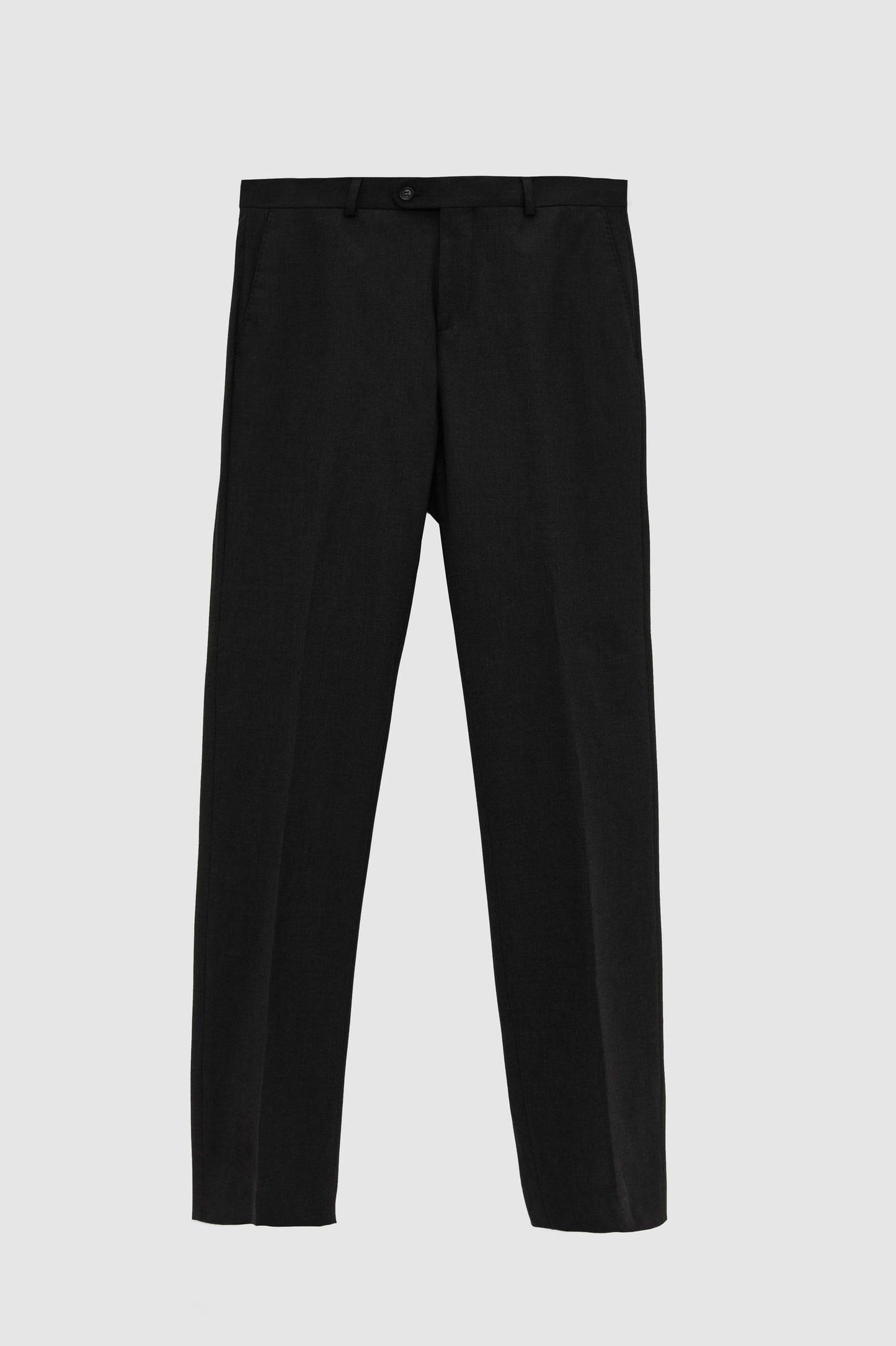 Tween Slim Fit Siyah Kumaş Pantolon