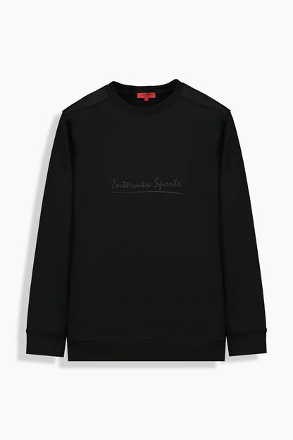 Erkek Siyah Sweatshirt