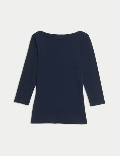 Saf Pamuk Slim Fit Üst