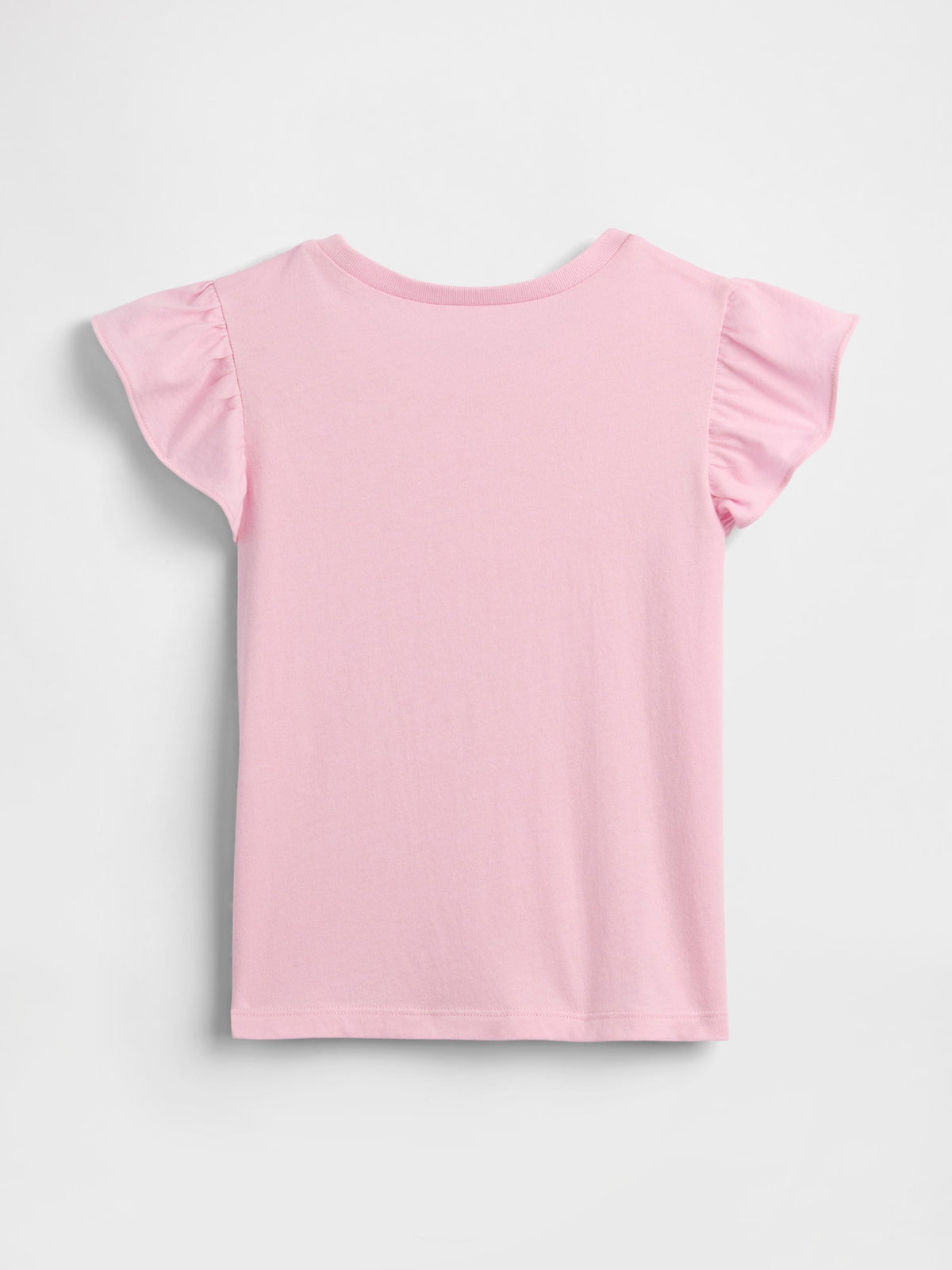 Pembe Flutter Sleeve T-shirt