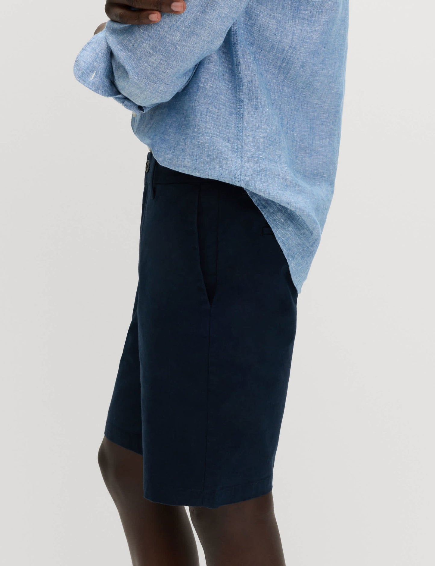 Regular Fit Streç Chino Şort