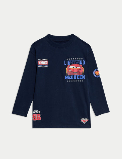 Saf Pamuklu Desenli T-shirt (2-8 Yaş)