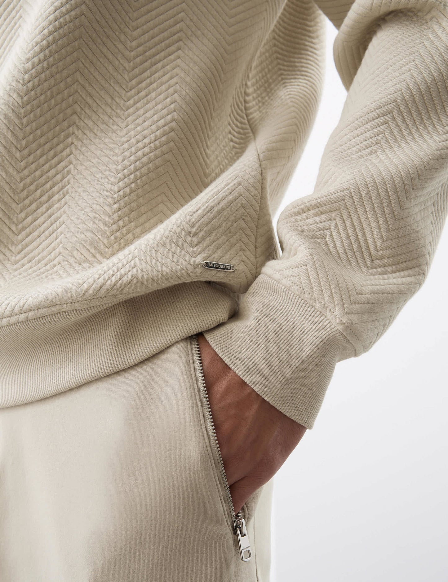 Saf Pamuklu Regular Fit Sweatshirt